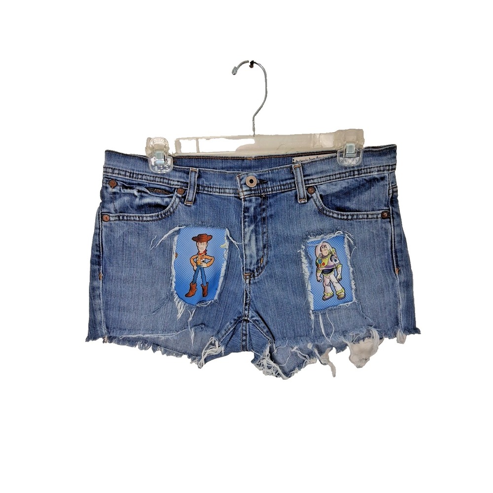 Ralph Lauren Polo Kelly Jean Shorts Toy Story Jean Shorts Size 10 Stretch‎ Artsy